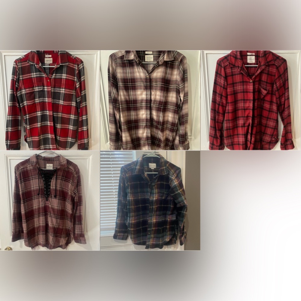 American eagle flannel bundle